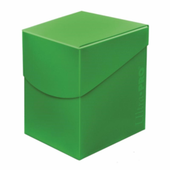 ULTRA PRO: ECLIPSE DECK BOX - LIME GREEN PRO 100+ 85688
